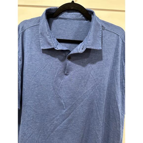 Lululemon Men’s Evolution Short Sleeve Polo Shirt Size XL - Picture 3 of 4